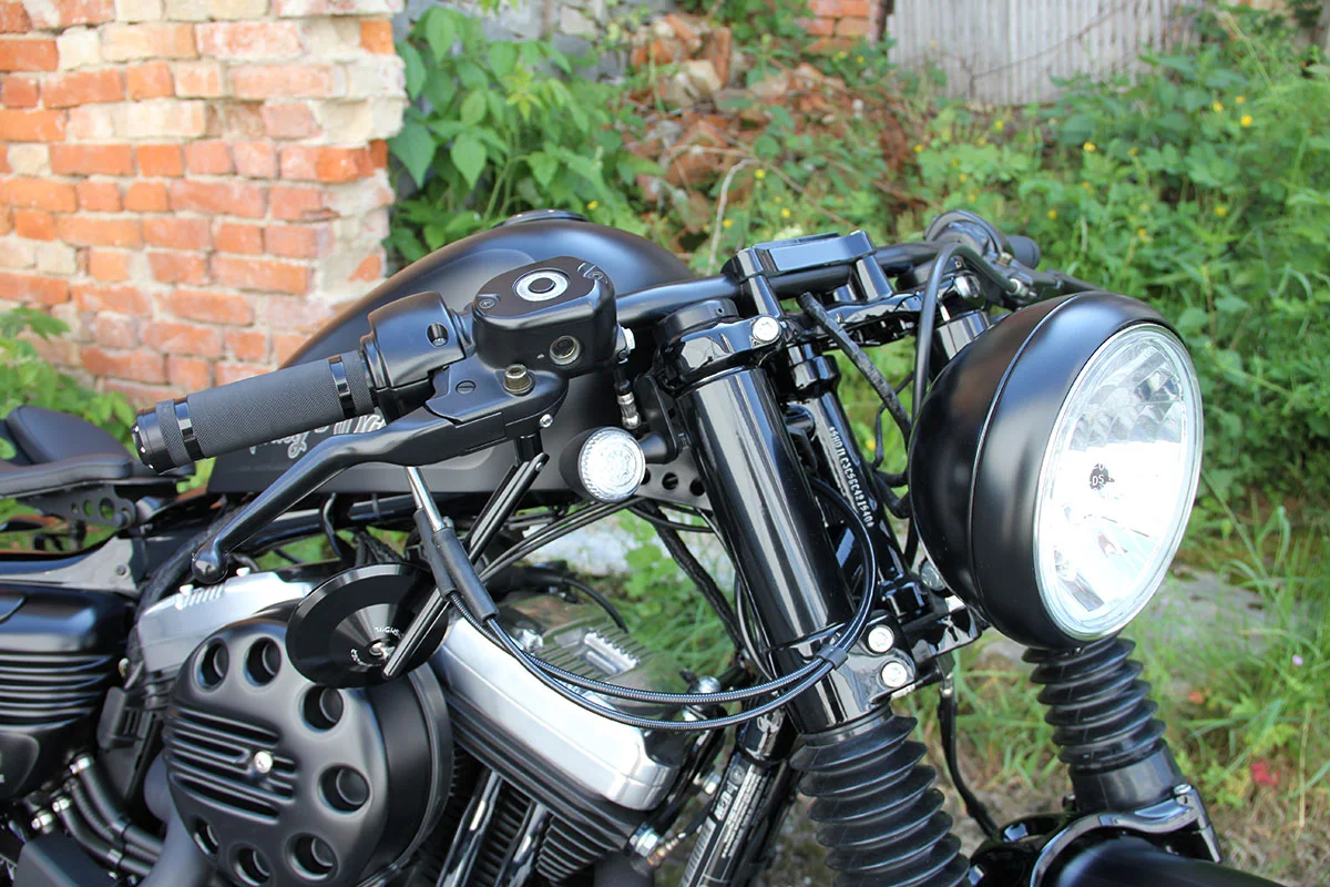 Fork Cover Kit (suitable for Harley-Davidson models: Sportster 48 from 2016 to current)