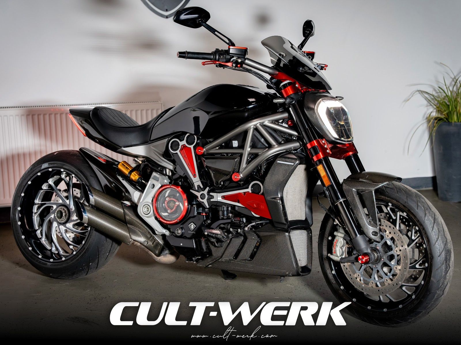 Ducati X DIAVEL S UNIKAT CARBON 10.000€+ RECHNUNGEN