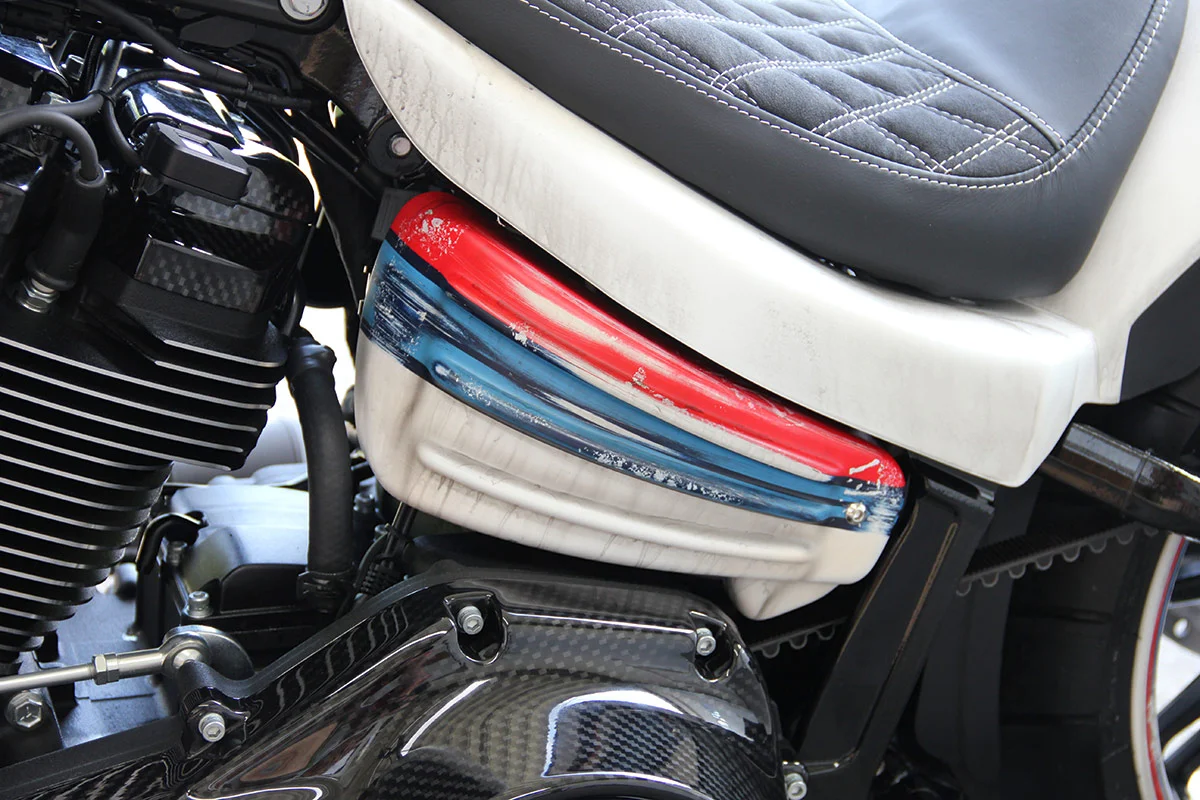 Side cover set RACING (suitable for Harley-Davidson models: Softail from 2018)