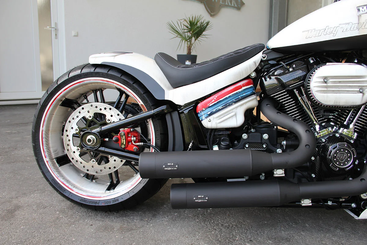 Side cover set RACING (suitable for Harley-Davidson models: Softail from 2018)