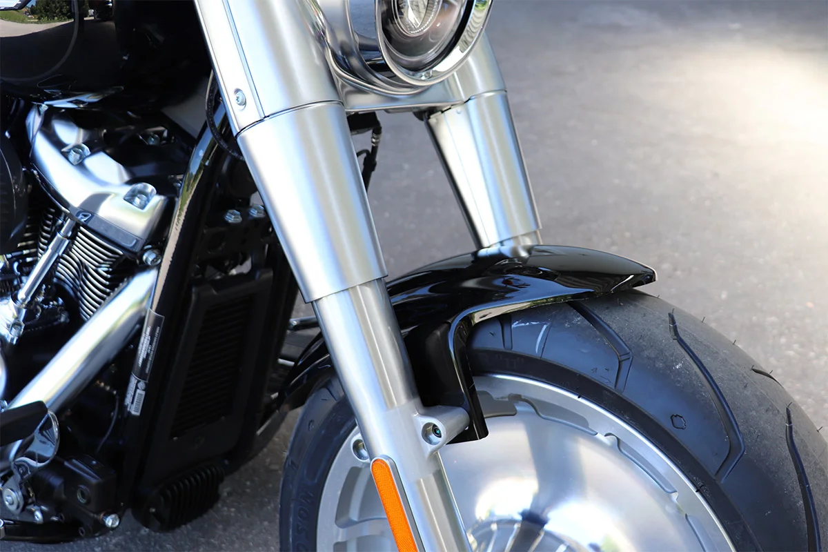 Front fender CUSTOM V1 (suitable for Harley-Davidson models: Fat Boy from 2018)