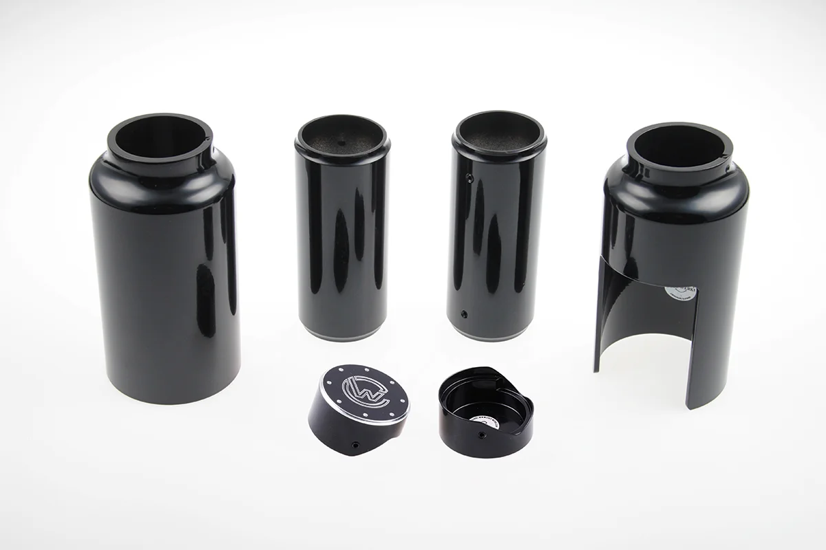 Fork cover kit (suitable for Harley-Davidson models: Breakout from 2018, with milling)