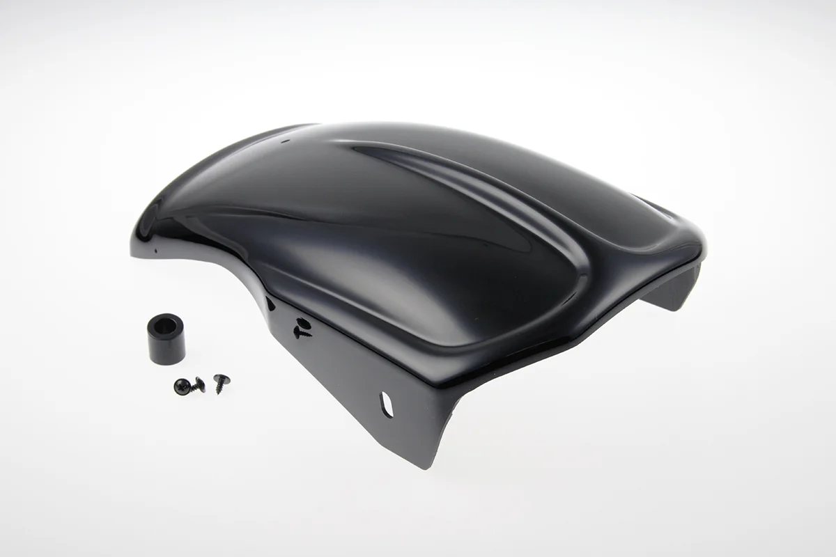 Rear fender OLD SCHOOL (suitable for Harley-Davidson models: Sportster from 2004 to current, glossy black)