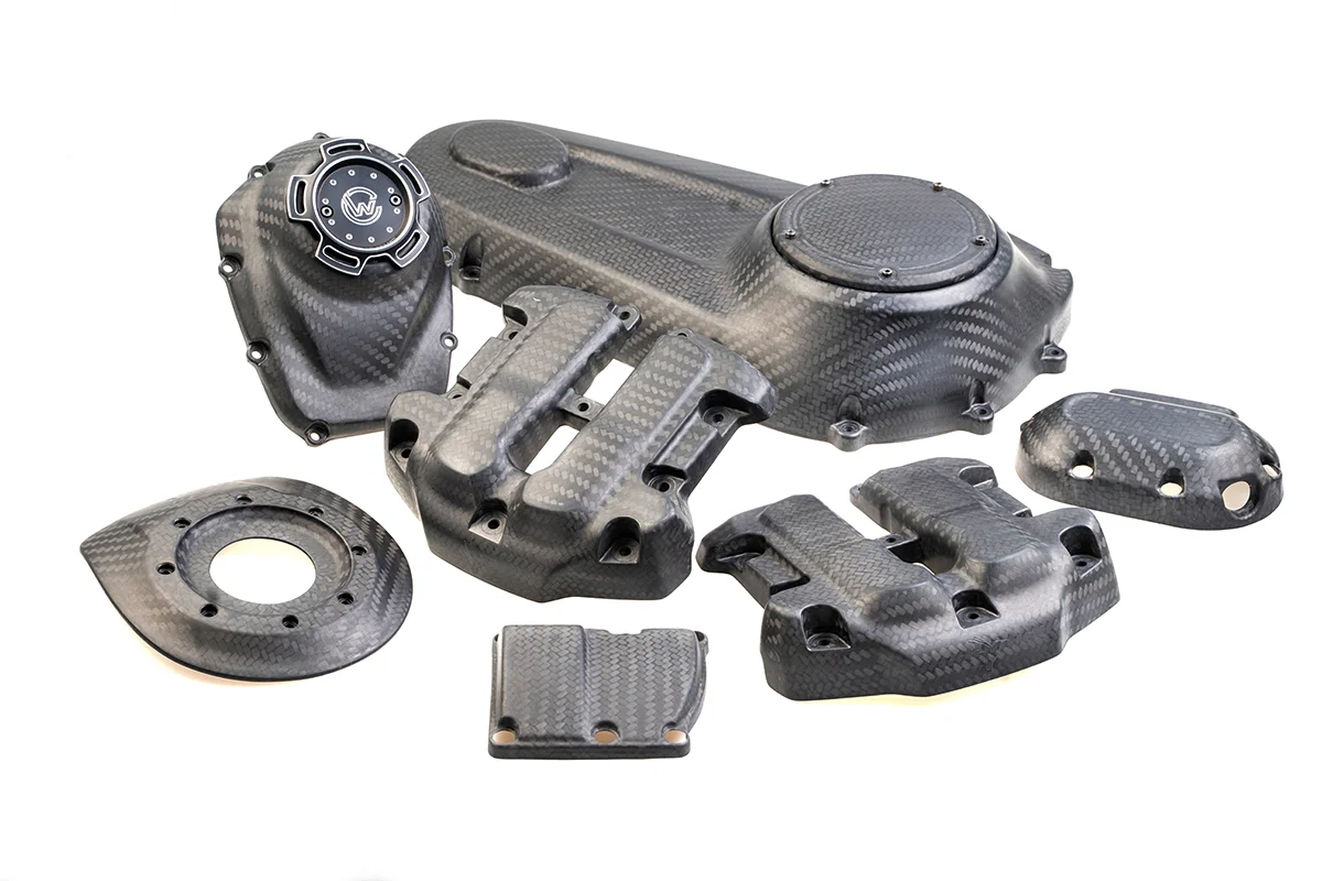 Carbon engine parts SET (suitable for Harley-Davidson models: FXDR from 2019)