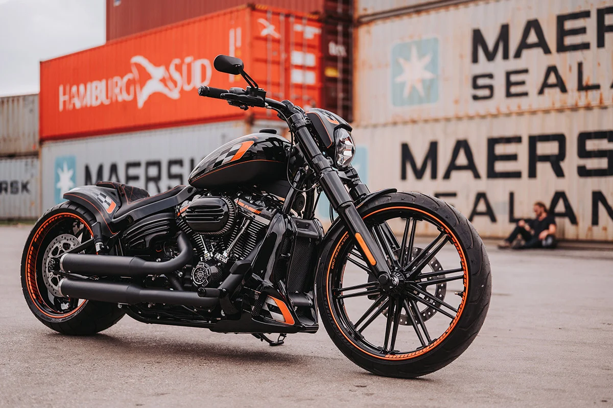 Gabel Cover Kit (passend für Harley-Davidson Modelle: Breakout ab 2018, mit Fräsung)