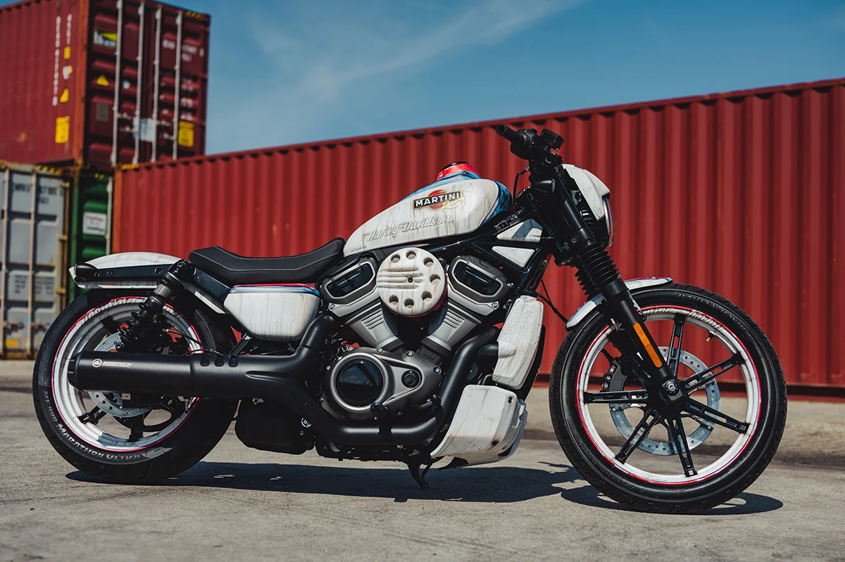 Front fender OLD SCHOOL (suitable for Harley-Davidson models: Nightster from 2022)