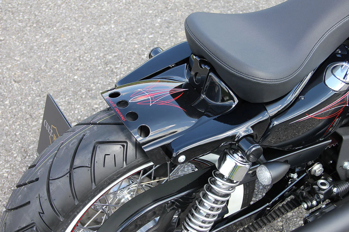 Heckfender BOBBER SHORT (passend für Harley-Davidson Modelle: Sportster ab 2004 bis aktuell)