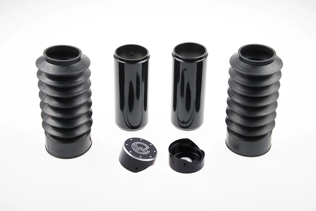 Fork cover kit (suitable for Harley-Davidson models: Breakout from 2018, with milling)