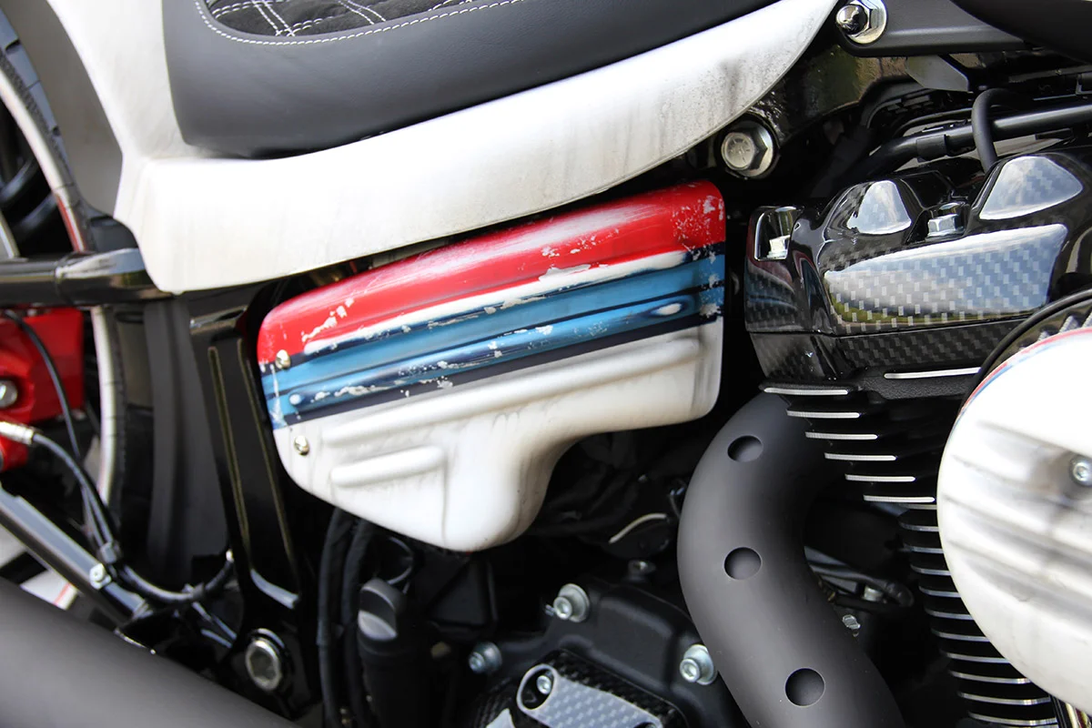 Side cover set RACING (suitable for Harley-Davidson models: Softail from 2018)