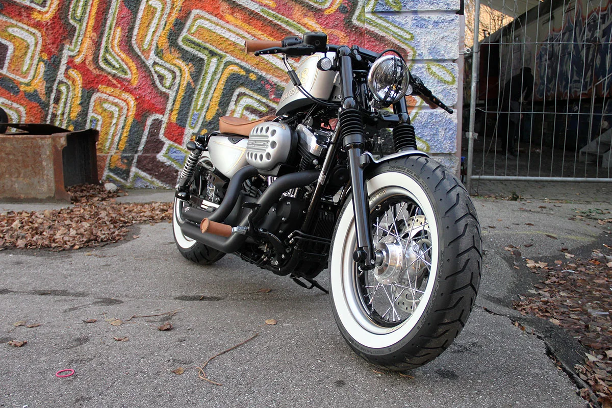 Upper fork cover (suitable for Harley-Davidson models: all Sportster 48 up to 2015)