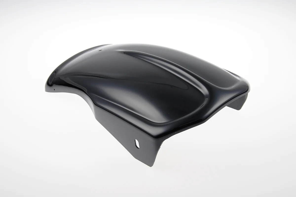 Rear fender OLD SCHOOL (suitable for Harley-Davidson models: Sportster from 2004 to current, glossy black)