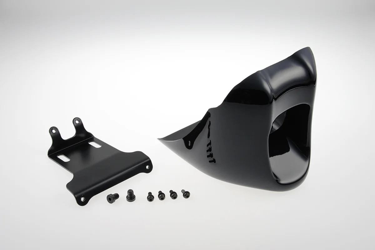 Front spoiler BOBBER (suitable for Harley-Davidson models: all Sportster, glossy black)