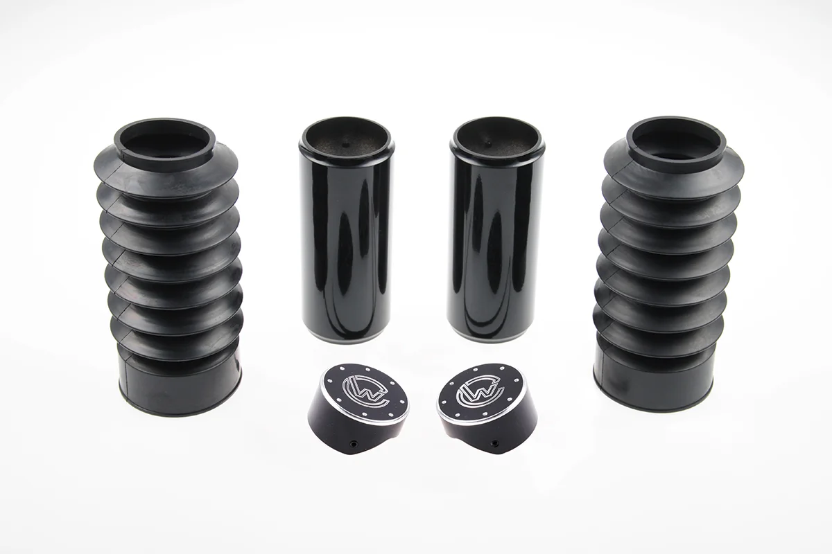 Fork cover kit (suitable for Harley-Davidson models: Breakout from 2018, with milling)