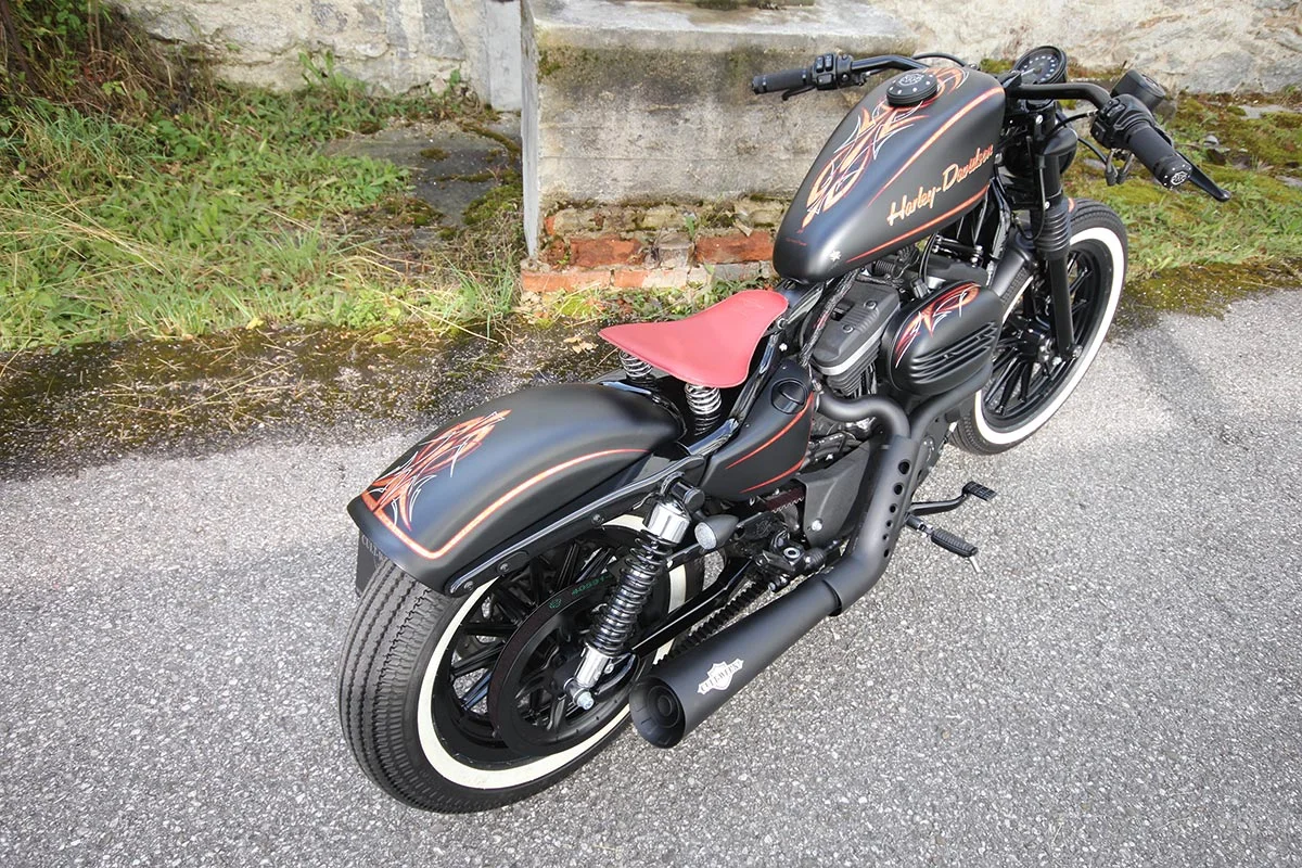 Rear fender ORIGINAL STYLE (suitable for Harley-Davidson models: Sportster from 2004 to current, paintable)