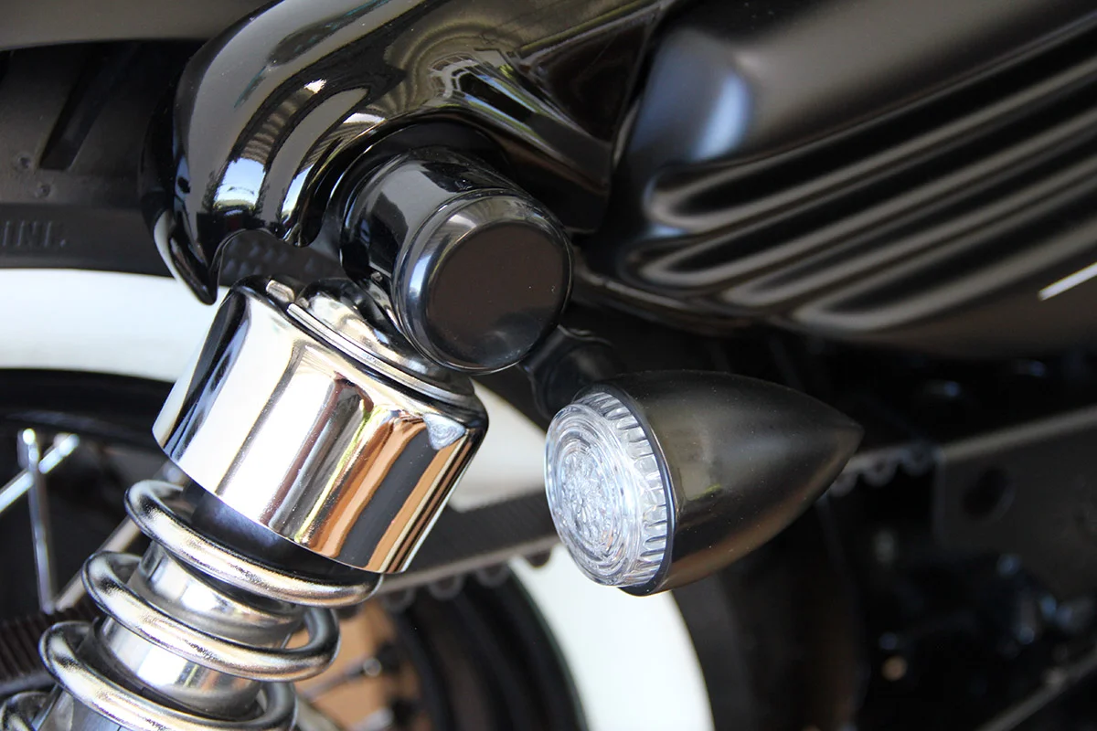 Upper shock absorber cover (suitable for Harley-Davidson models: all Sportster up to 2015)