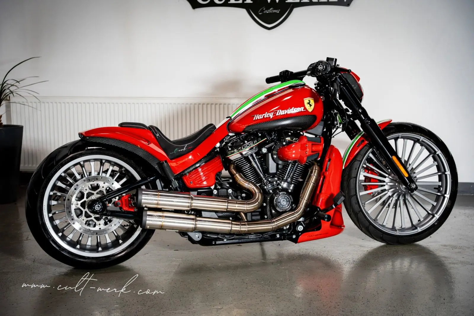 Harley-Davidson Breakout 117 24 FERRARI by CULT-WERK UNIKAT