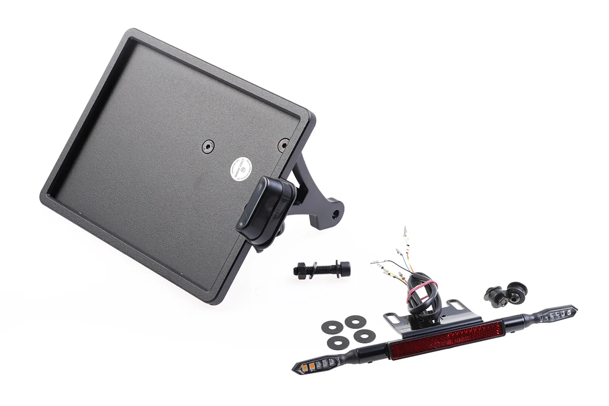 SET holder slide-in frame incl. LED lighting unit 3in1 (suitable for Harley-Davidson models: Sportster S from 2021)