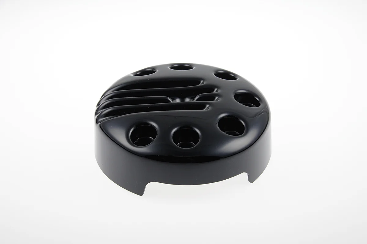 Air filter cover SLOTTED (suitable for Harley-Davidson models: Sportster from 2016 to current, glossy black)