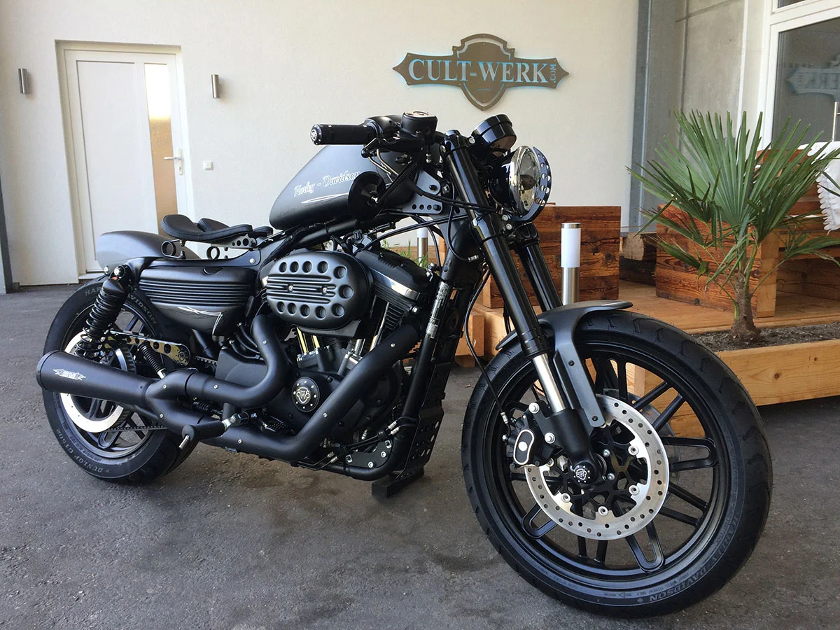 Frontfender ROADSTER (passend für Harley-Davidson Modelle: Sportster nur Roadster, lackierfähig)