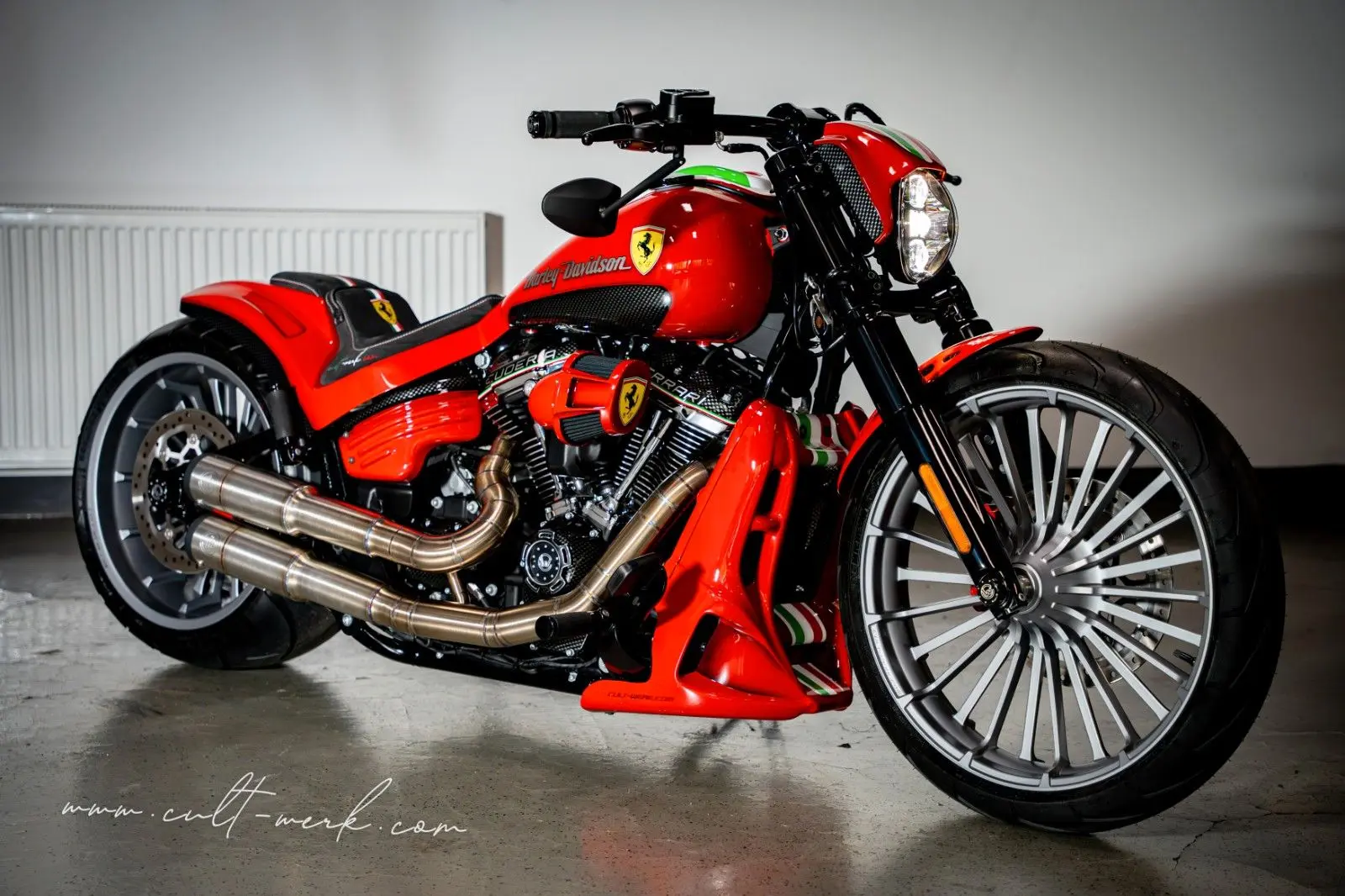 Harley-Davidson Breakout 117 24 FERRARI by CULT-WERK UNIKAT