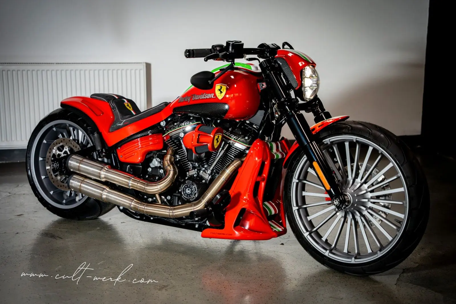 Harley-Davidson Breakout 117 24 FERRARI by CULT-WERK UNIKAT