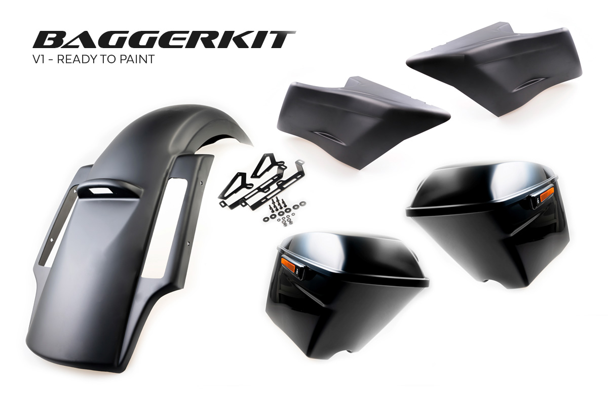 Rear conversion kit "Bagger" V1 (suitable for Harley-Davidson models: Touring CVO from 2023 & Touring from 2024) 