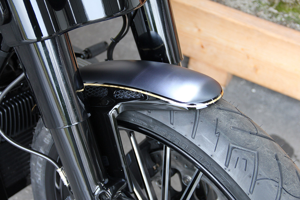 Front fender CUSTOM V2 (suitable for Harley-Davidson models: Touring from 2014)