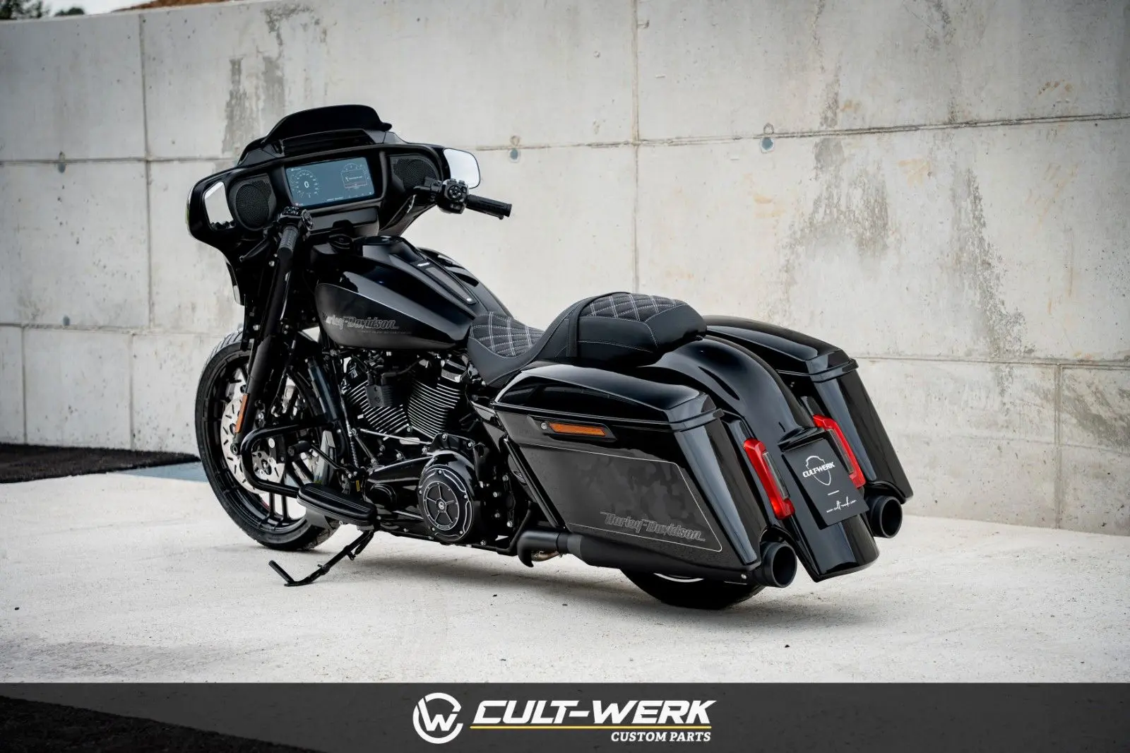 Harley-Davidson STREET GLIDE 24 "FADE CAMOU" LUFT by Cult-Werk