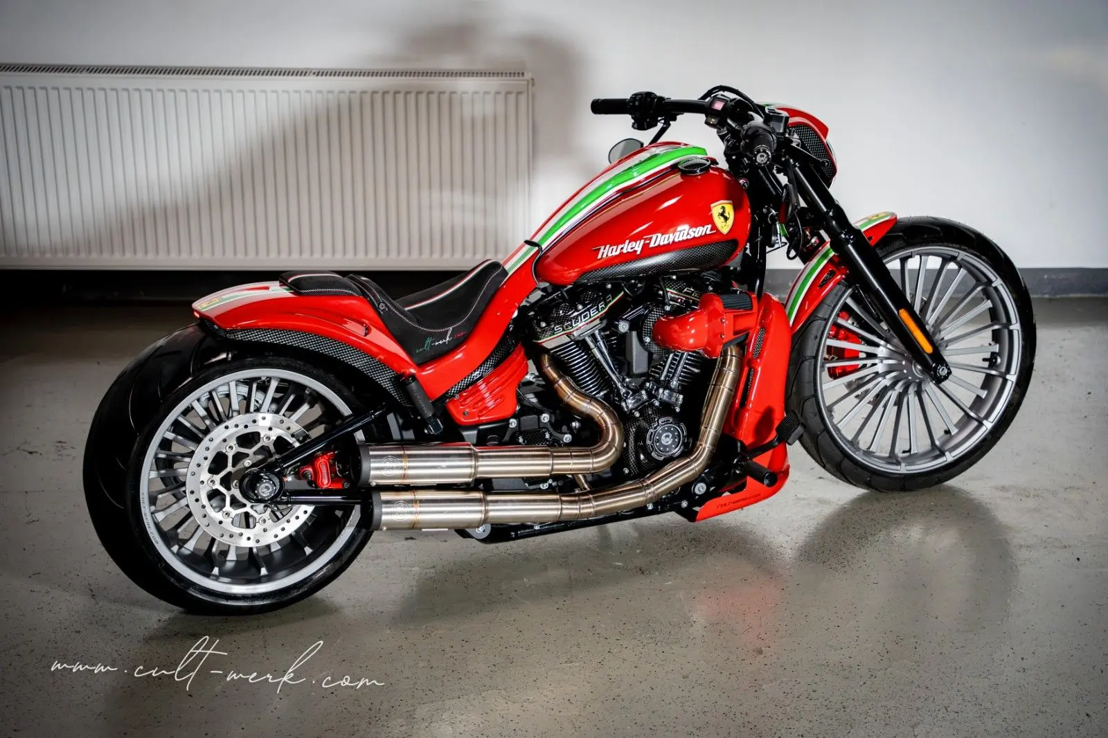 Harley-Davidson Breakout 117 24 FERRARI by CULT-WERK UNIKAT