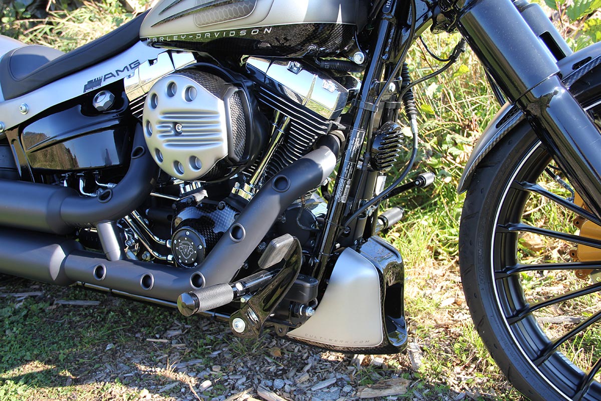 Cultwerk Luftfilter Deckel Slotted-O für Harley-Davidson Sportster