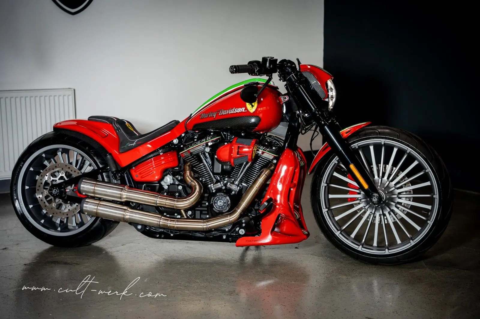 Harley-Davidson Breakout 117 24 FERRARI by CULT-WERK UNIKAT