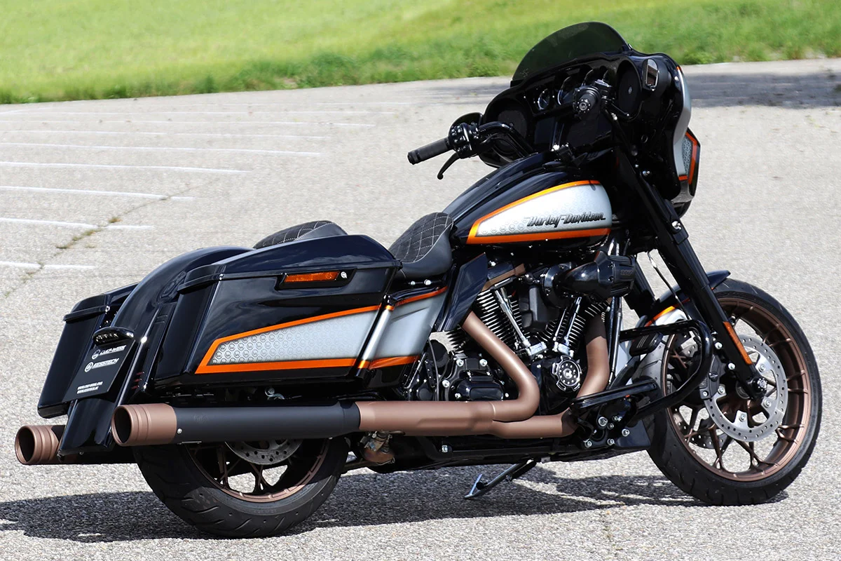 Seitendeckel Set CUSTOM (passend für Harley-Davidson Modelle: Touring ST 2022 & 2023)