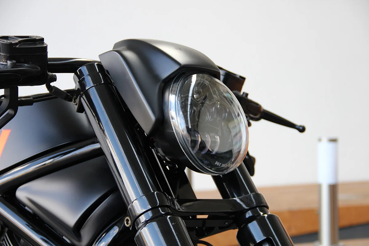 Upper fork cover (suitable for Harley-Davidson models: VRSC V-Rod from 2007 - 2011)