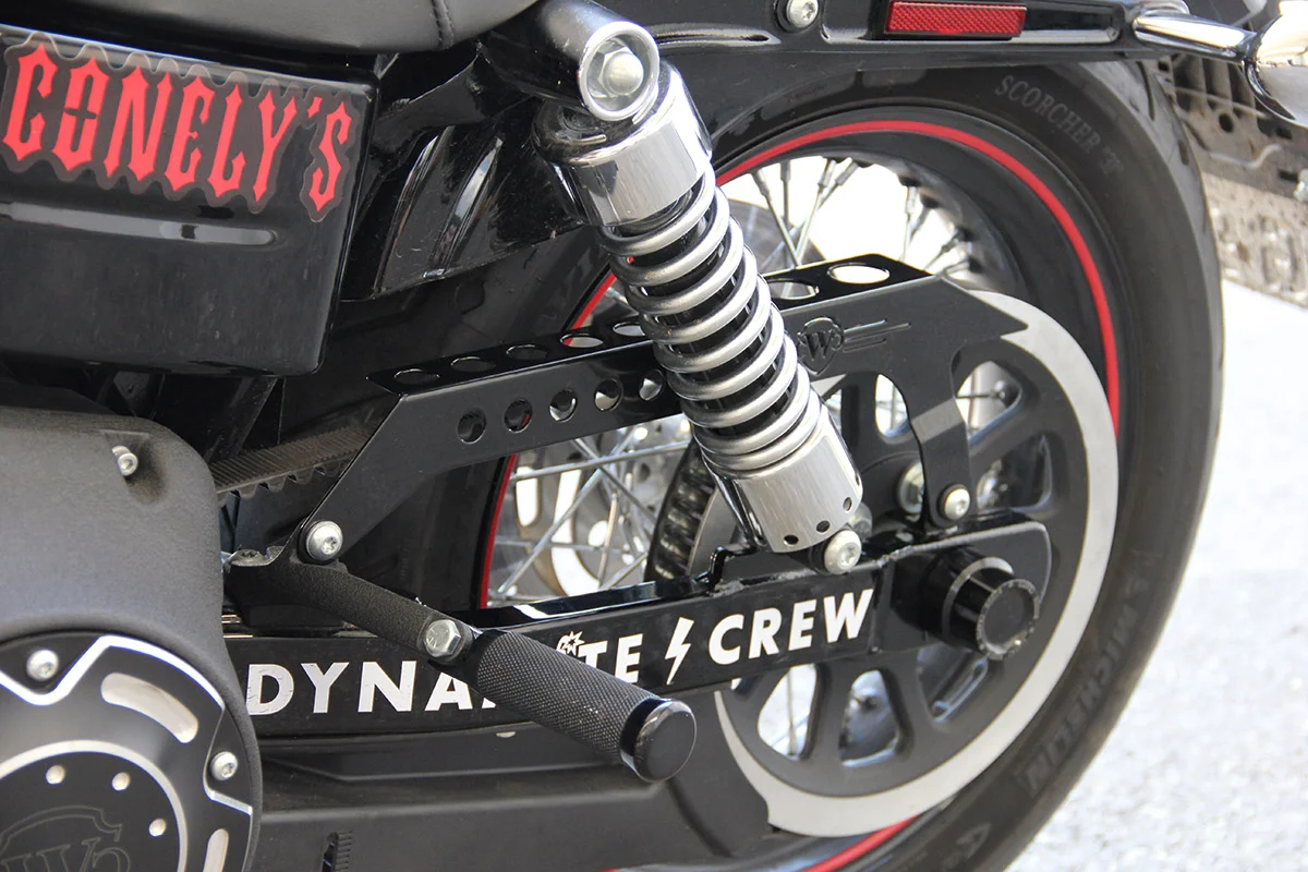 Belt protection (suitable for Harley-Davidson models: Dyna from 2007 - 2017)