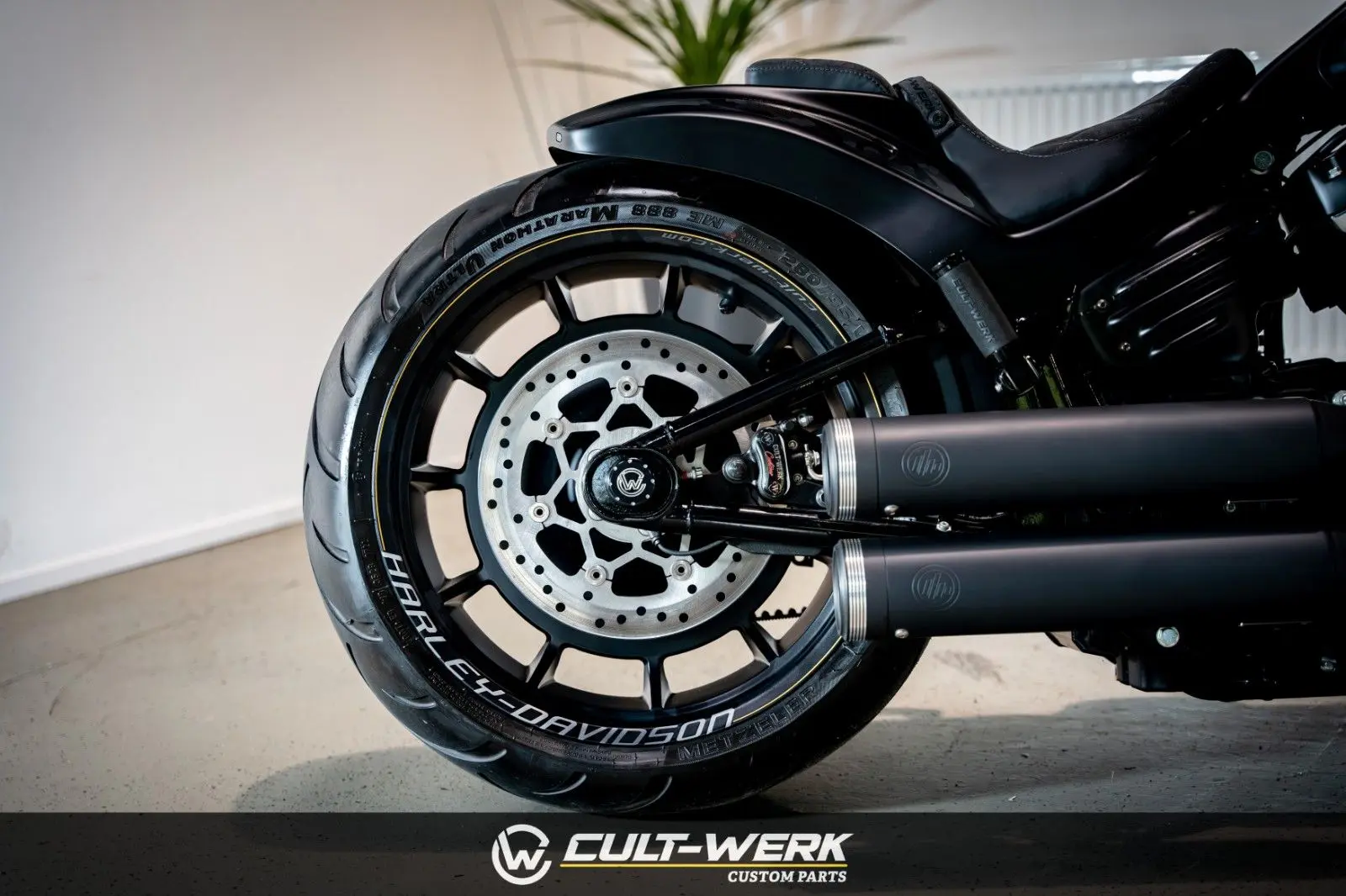 Harley-Davidson Fat Boy 114 "Black Camouflage" by Cult-Werk