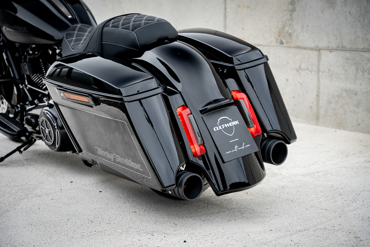 Heckumbau Kit "Bagger" V1 (passend für Harley-Davidson Modelle: Touring CVO ab 2023 & Touring ab 2024) 