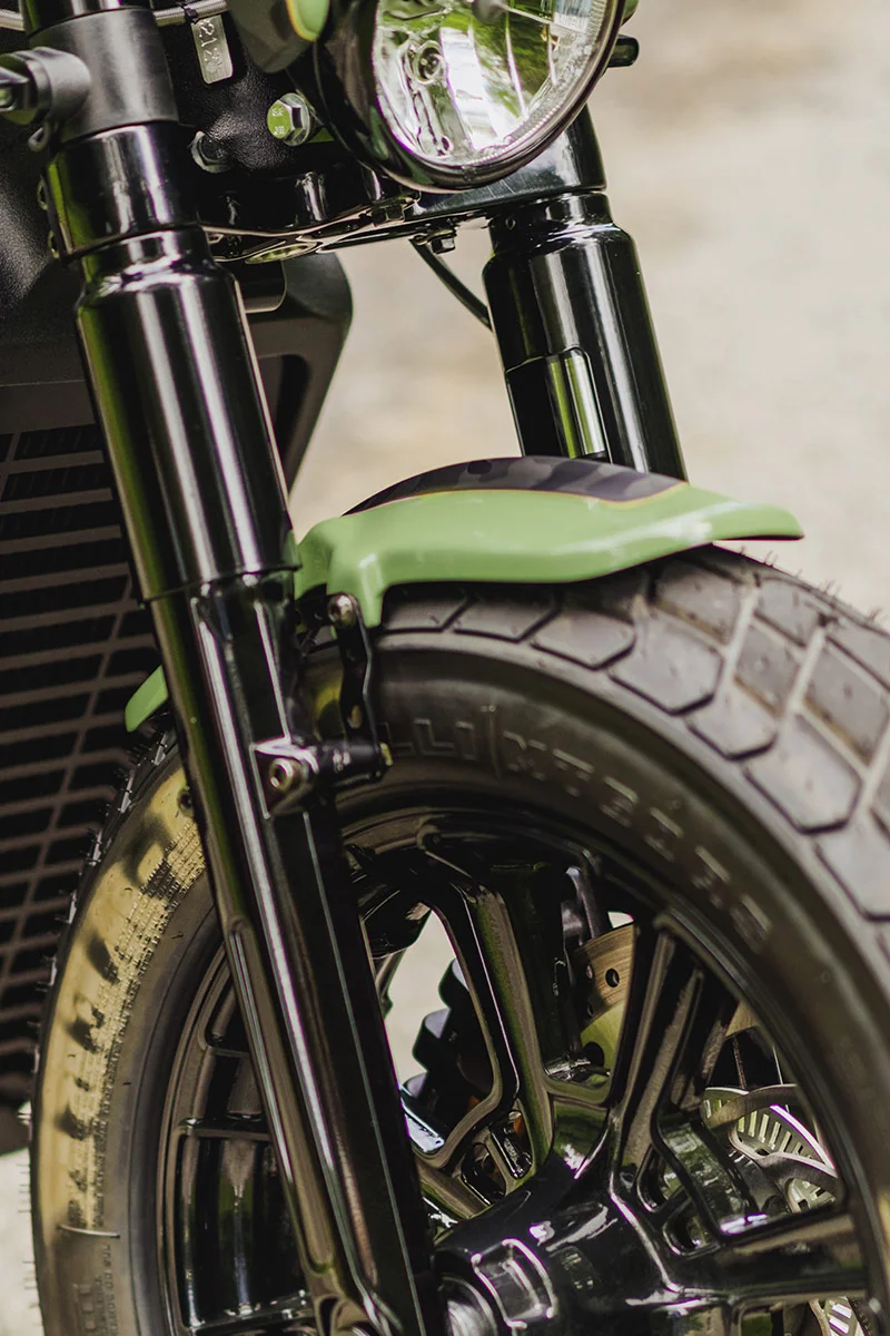 Front fender OLD SCHOOL (suitable for Indian Motorcycle models: Scout models from 2015)