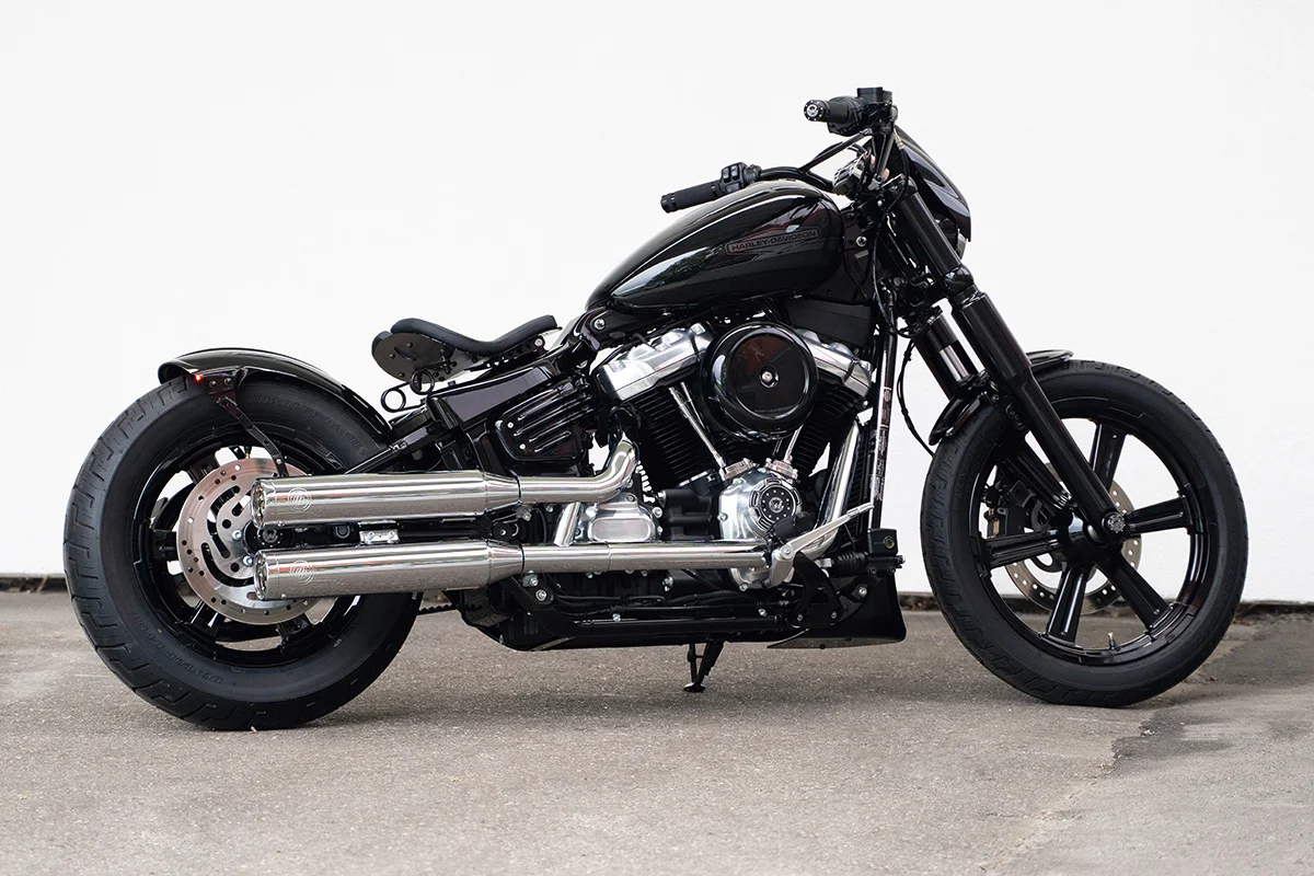 Mitschwingendes Heckfender (passend für Harley-Davidson Modelle: Street Bob & Softail Standard ab 2018)