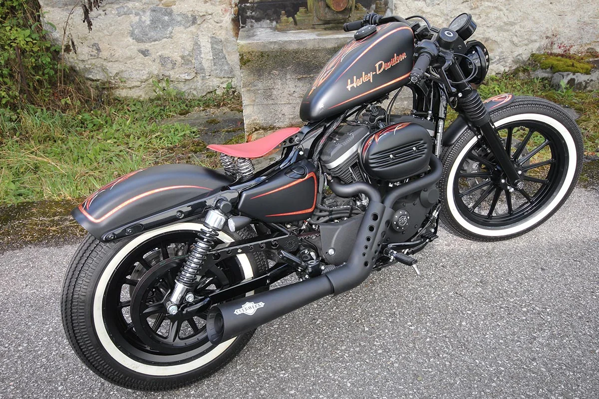 Beltschutz lang (passend für Harley-Davidson Modelle: alle Sportster)