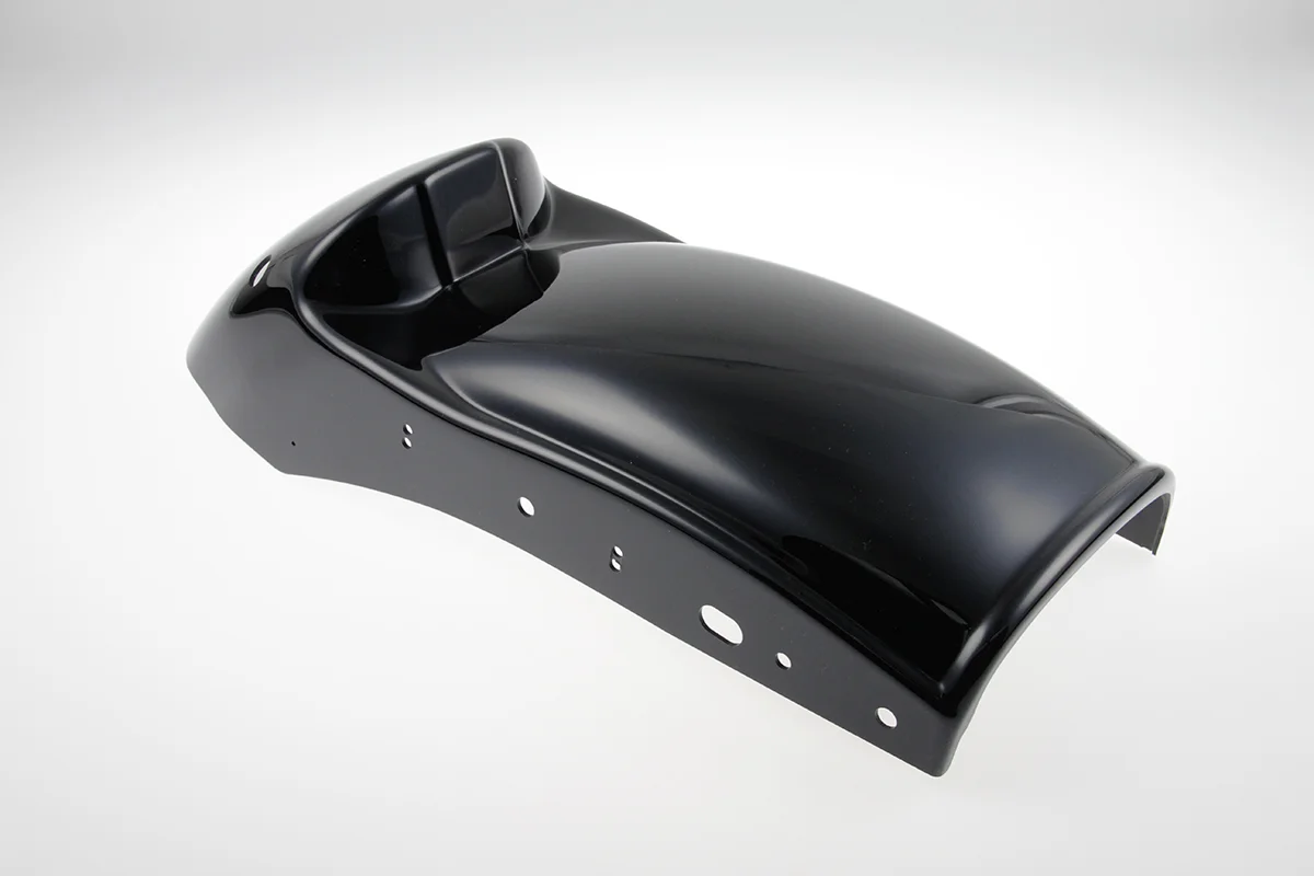 Rear fender BOBBER (suitable for Harley-Davidson models: Sportster from 2004 to current, glossy black)