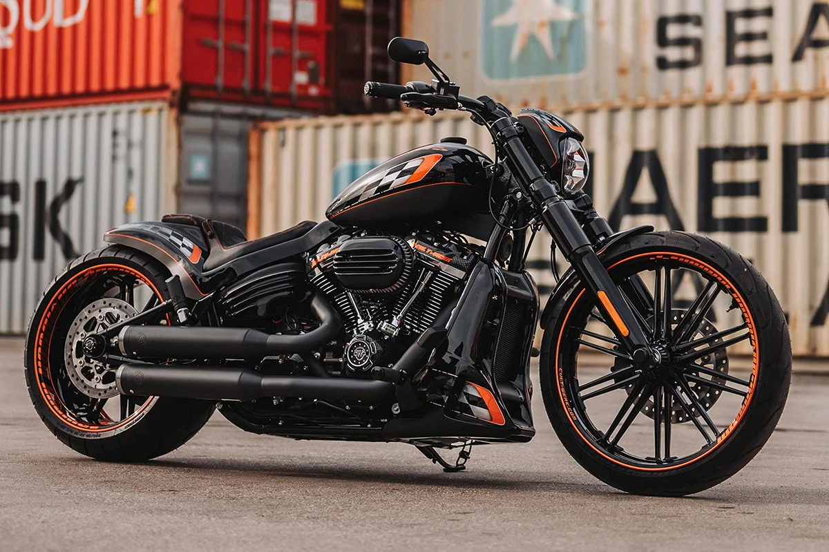 Heckumbau RACING (passend für Harley-Davidson Modelle: Breakout ab 2018)