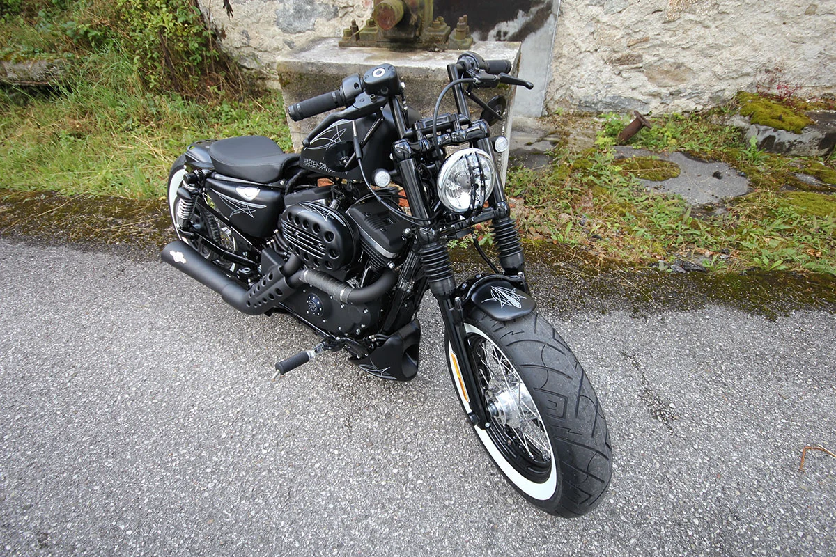 Upper fork cover (suitable for Harley-Davidson models: all Sportster 48 up to 2015)