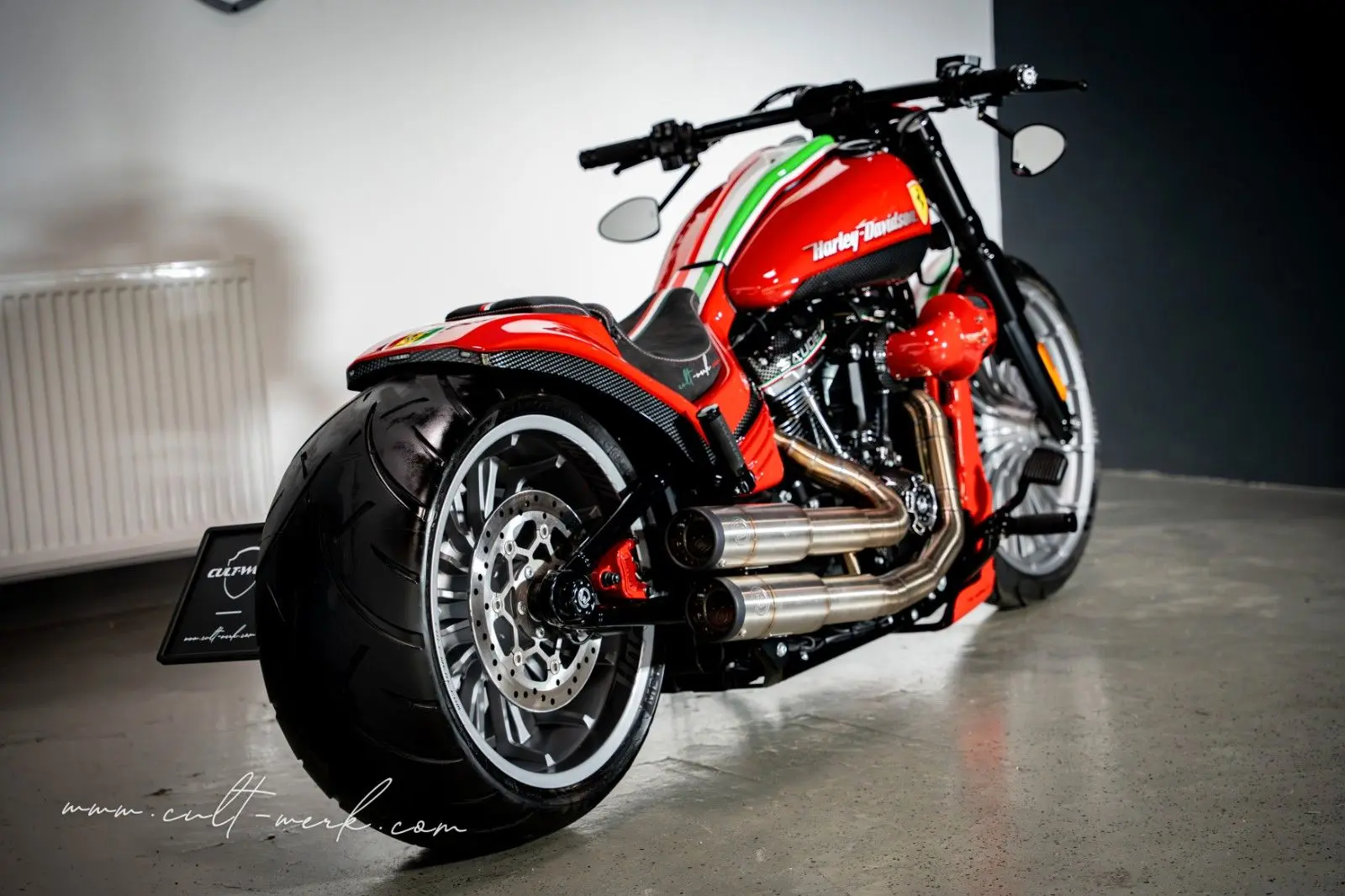 Harley-Davidson Breakout 117 24 FERRARI by CULT-WERK UNIKAT