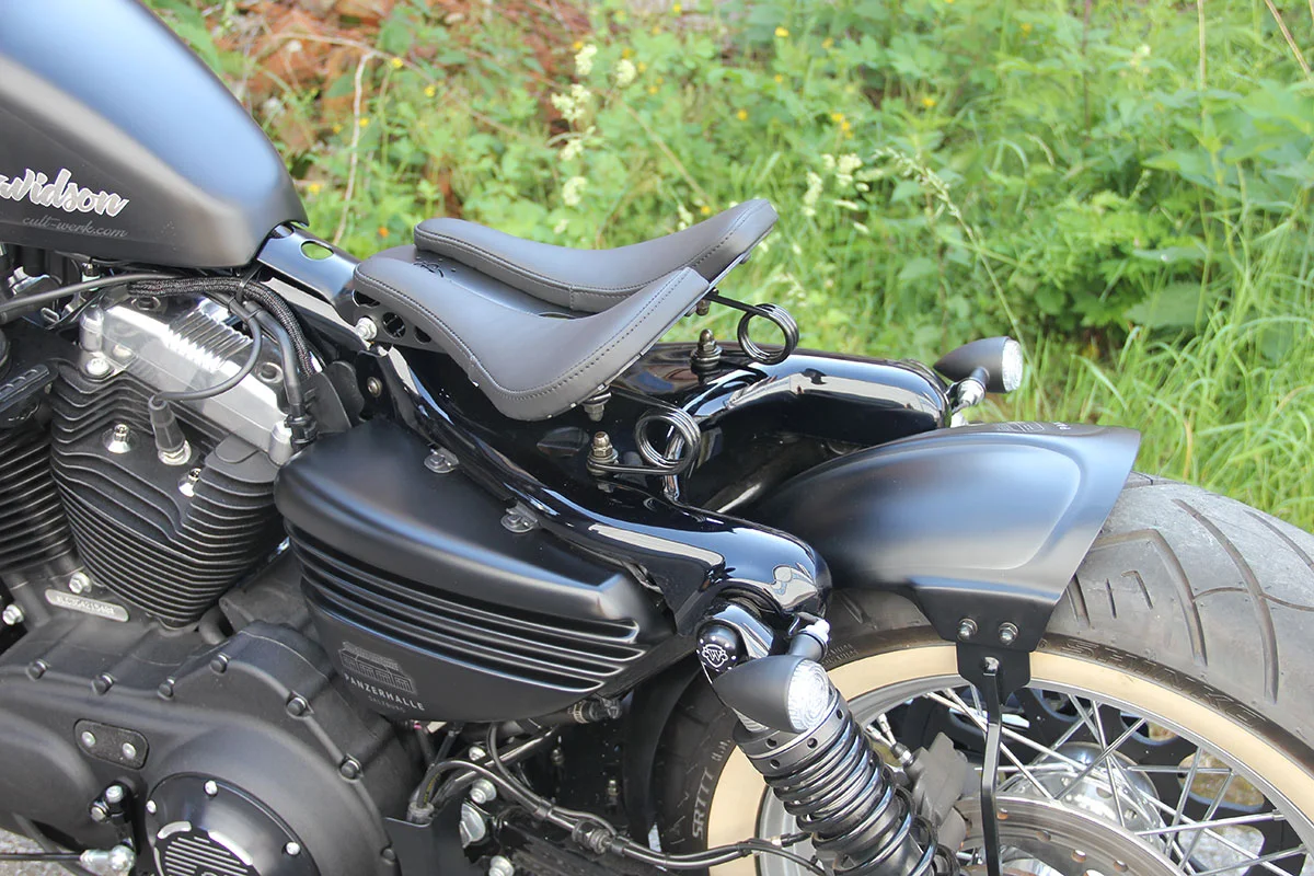 Rahmenabdeckung lang (passend für Harley-Davidson Modelle: Sportster ab 2004 bis aktuell)