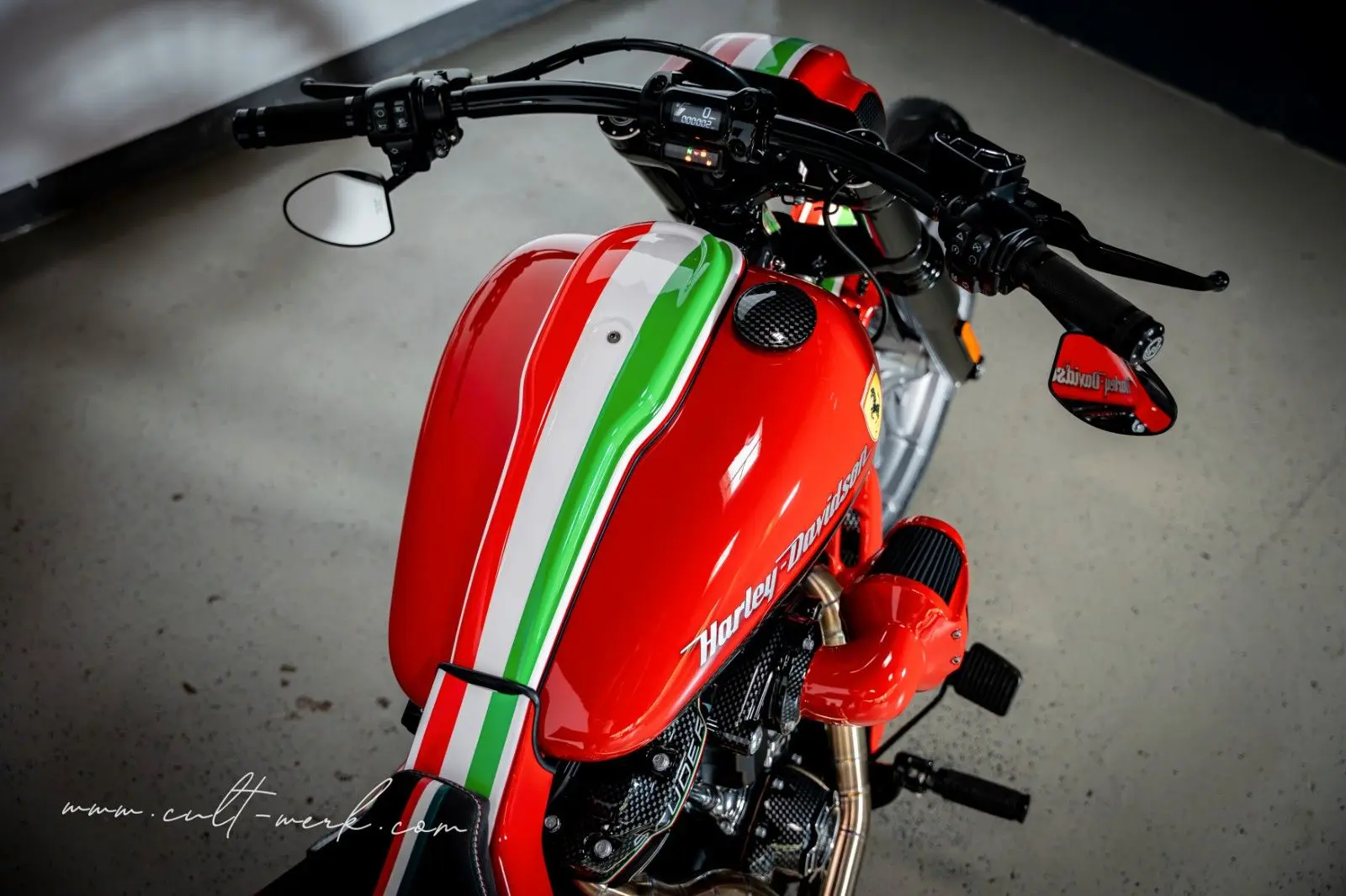 Harley-Davidson Breakout 117 24 FERRARI by CULT-WERK UNIKAT