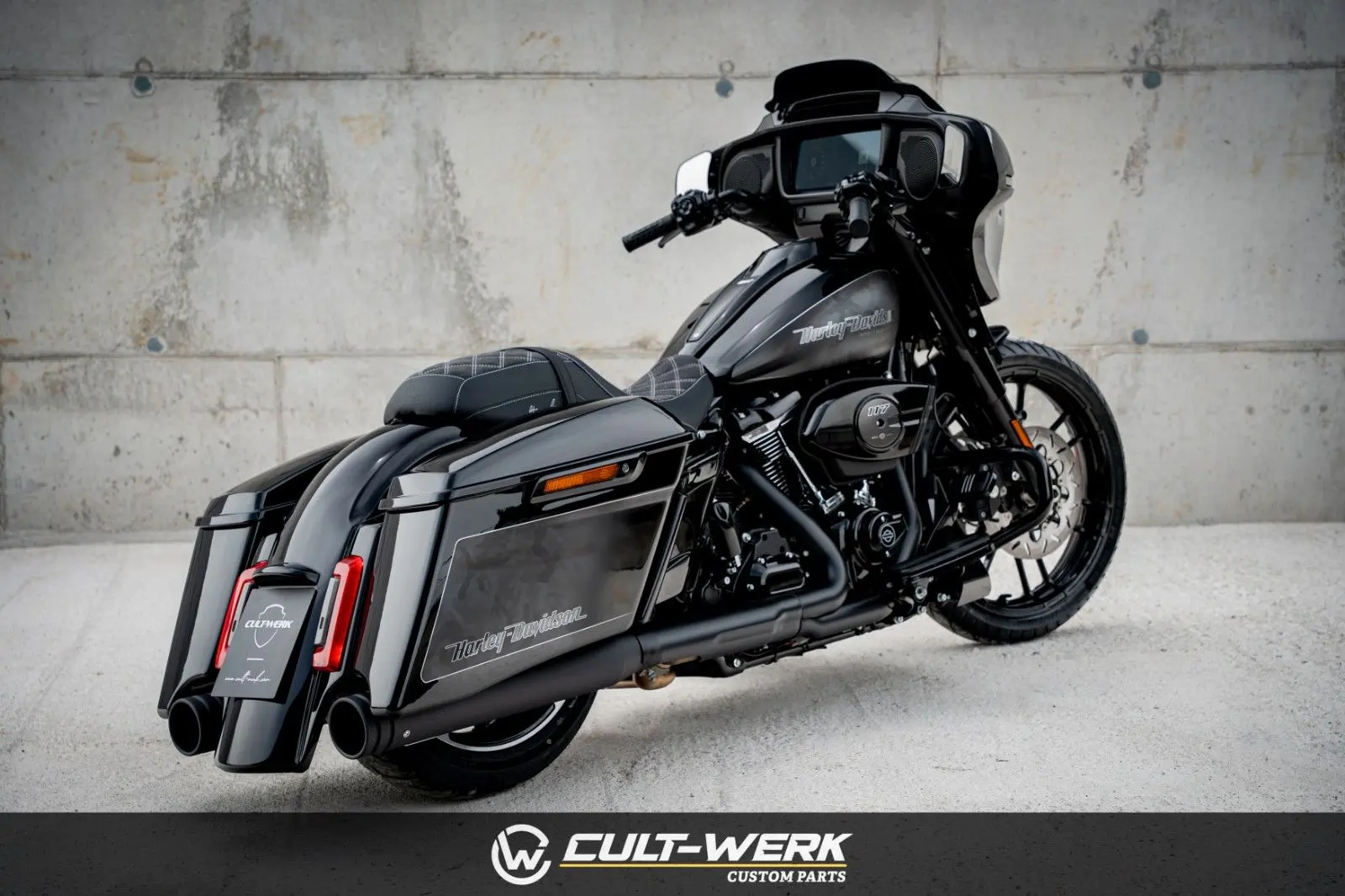 Harley-Davidson STREET GLIDE 24 "FADE CAMOU" LUFT by Cult-Werk