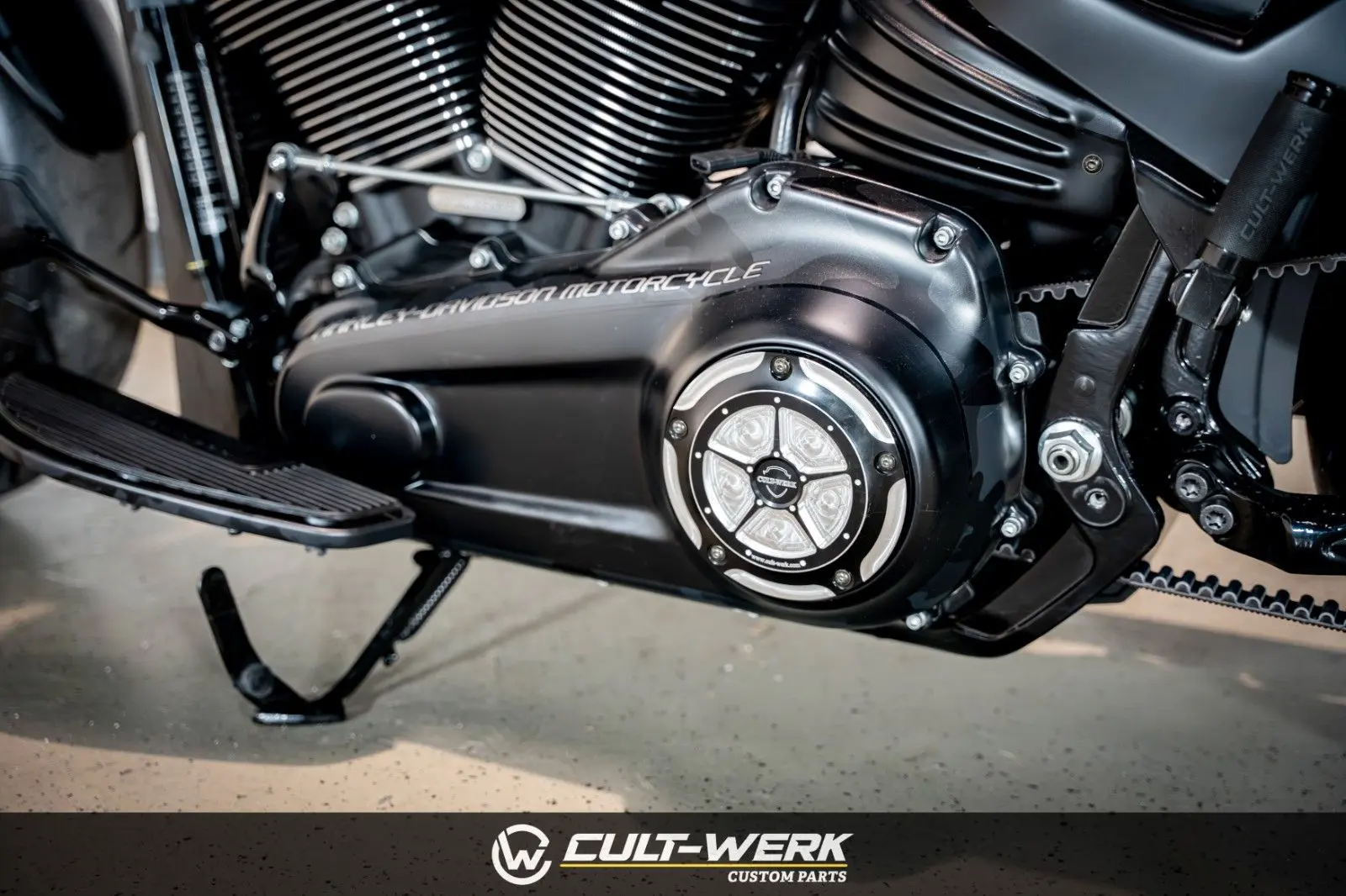 Harley-Davidson Fat Boy 114 "Black Camouflage" by Cult-Werk