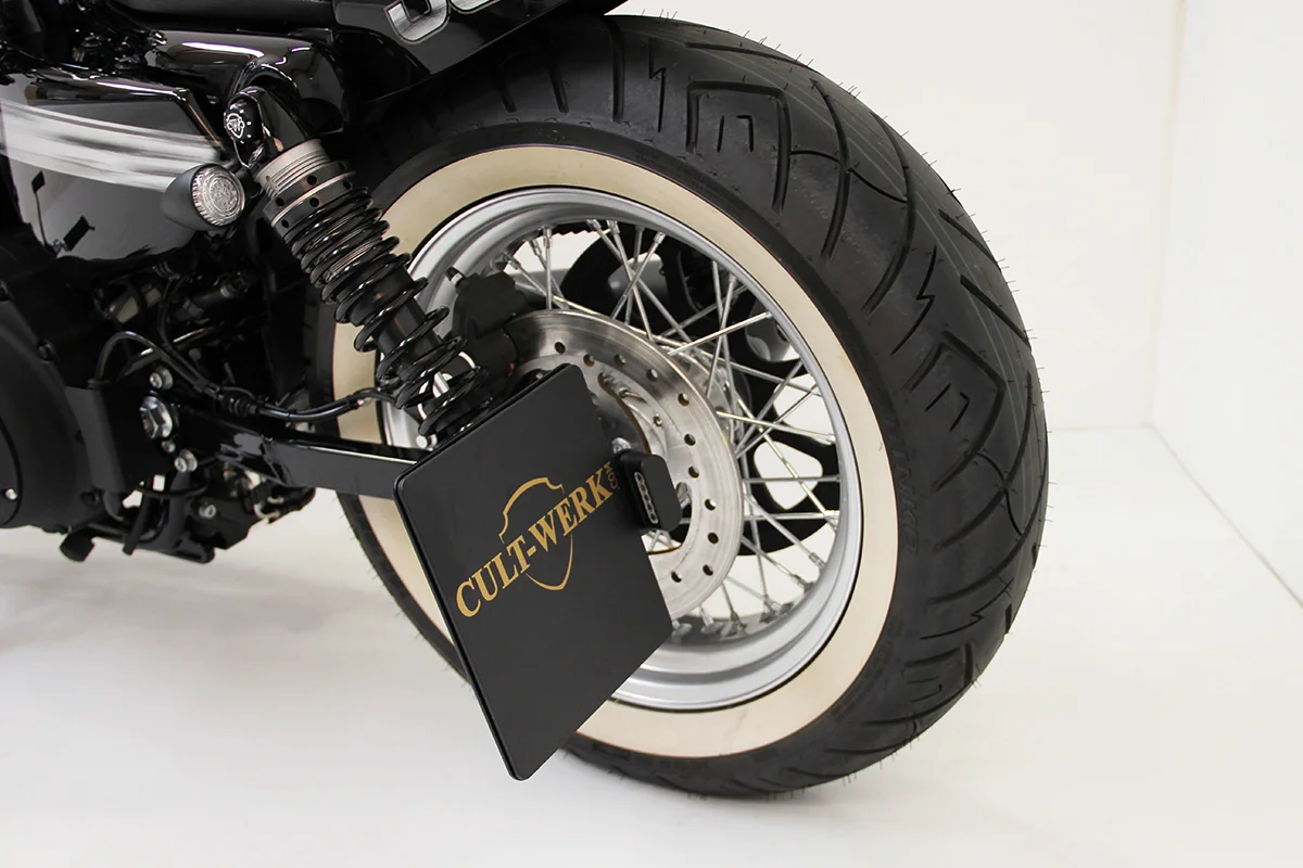 Kennzeichenhalter mit TÜV (passend für Harley-Davidson Modelle: alle Sportster)