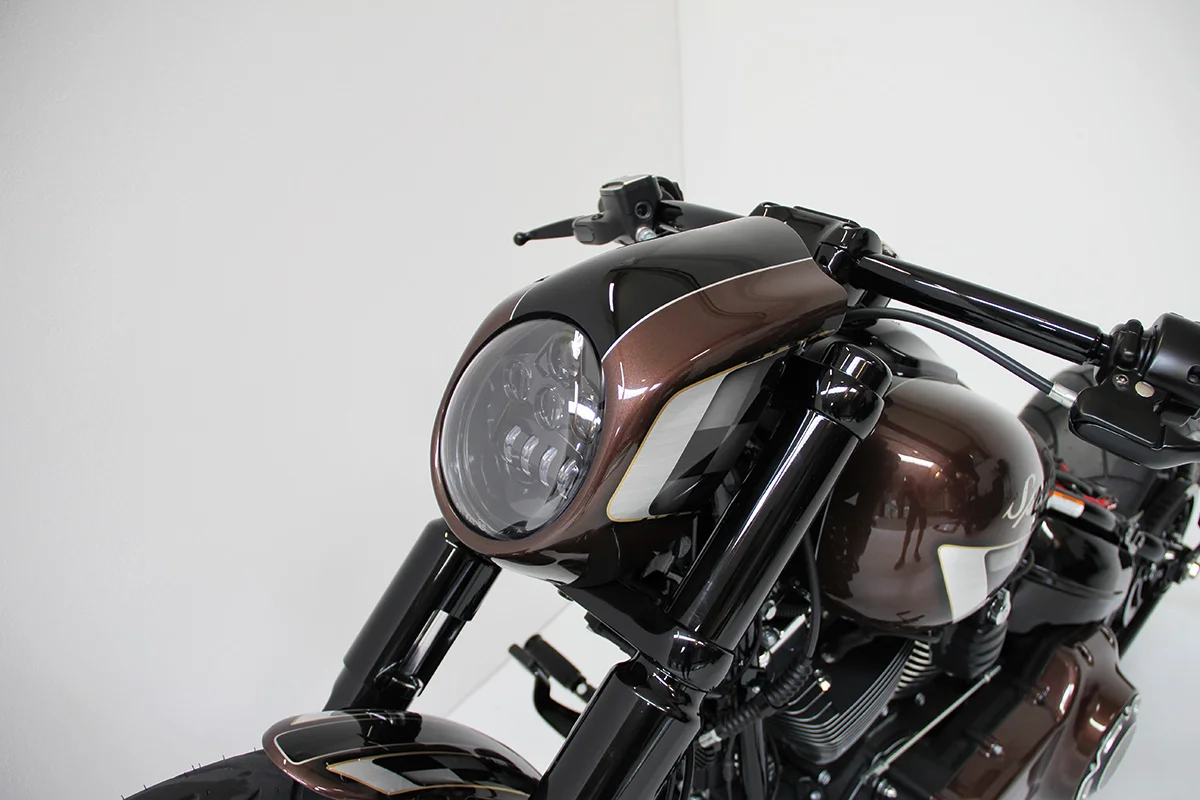 Headlight kit CVO-STYLE (suitable for Harley-Davidson models: Breakout 2013 - 2017)