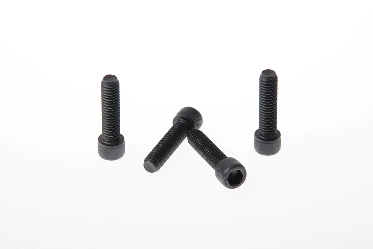 Screws fork bridge black (suitable for Harley-Davidson models: Breakout 2013 - 2017)